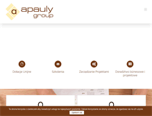 Tablet Screenshot of apauly.pl